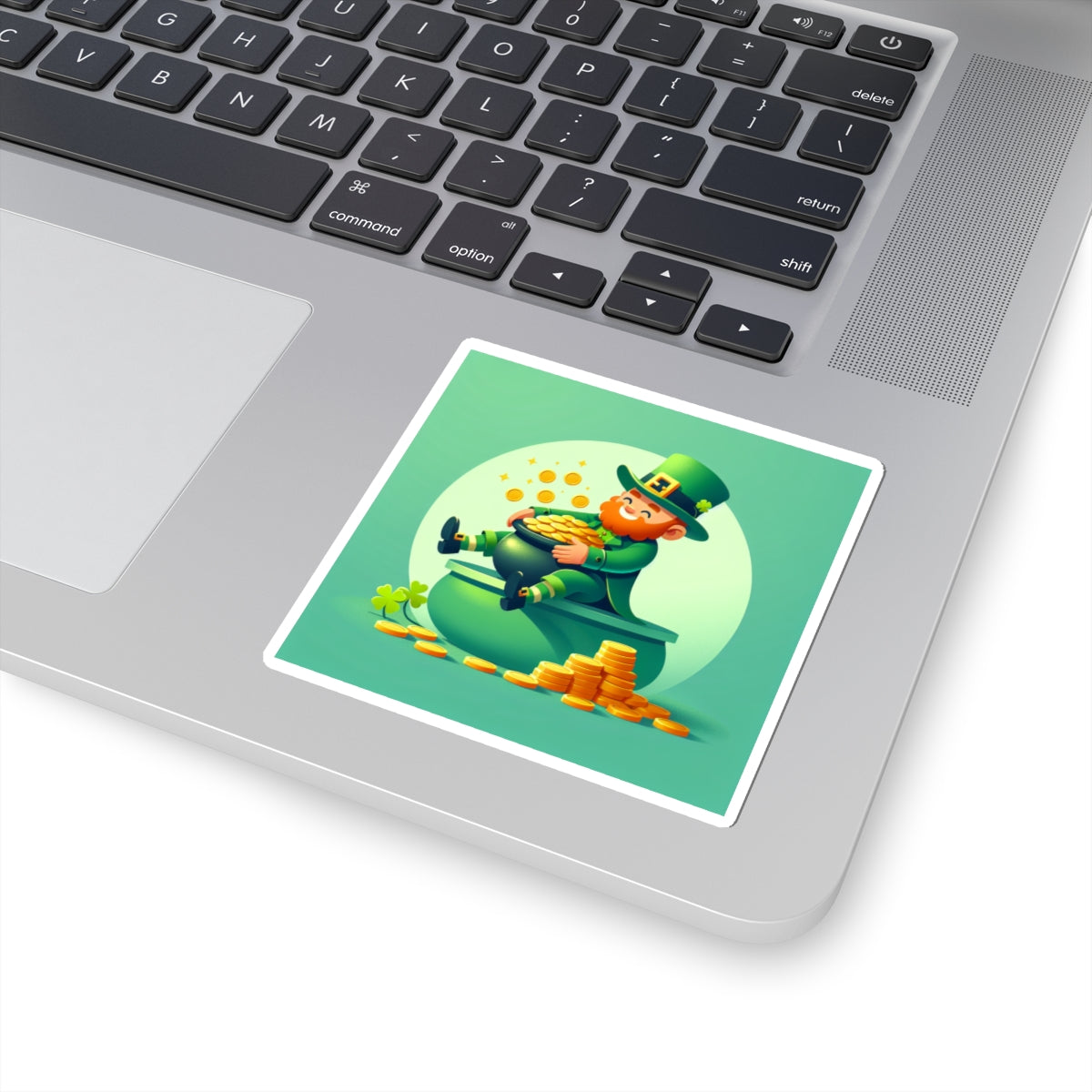 Leprechaun Kiss-Cut Stickers - St. Patrick's Day