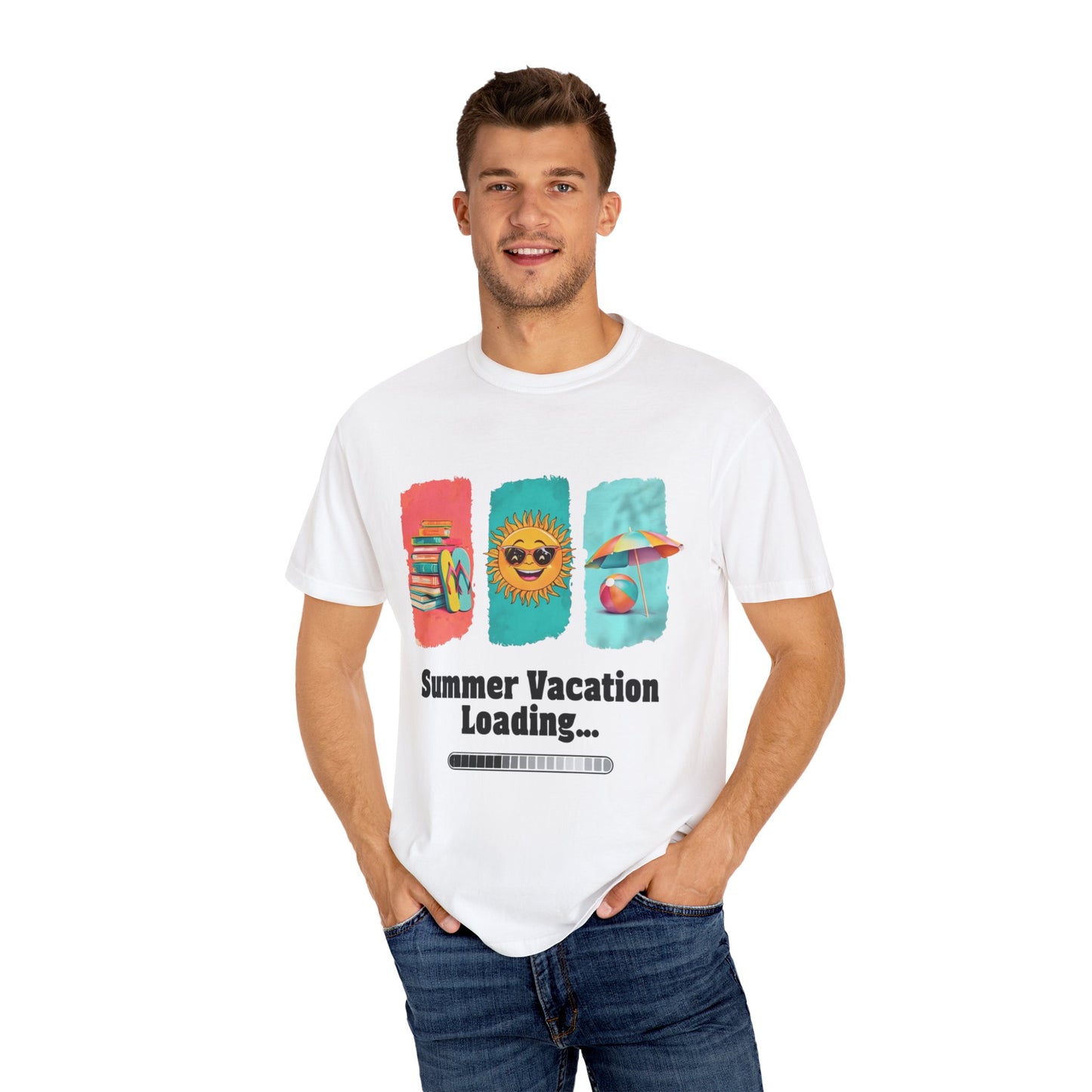 Summer Vibes Unisex T-Shirt, Beach Apparel, Vacation Ready, Casual Wear, Fun Summer Outfit, Gift for Teachers, Relaxed Style