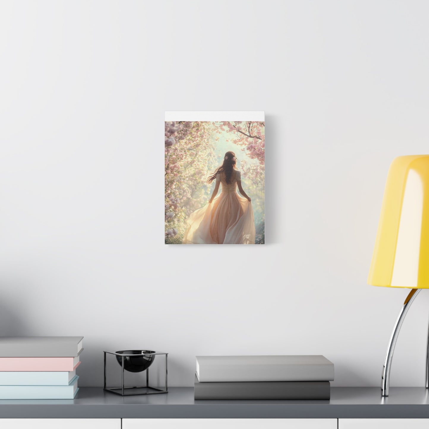 Running through the Woods Canvas Print - Whimsical Art for Home Decor