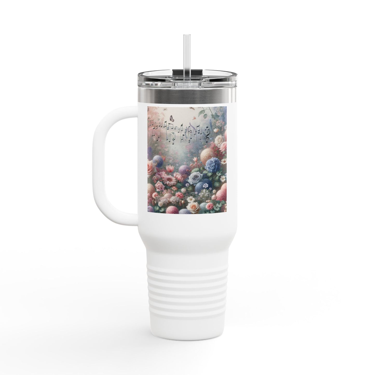 Mother's Day Insulated Travel Mug - Melody of the Heart - 40oz