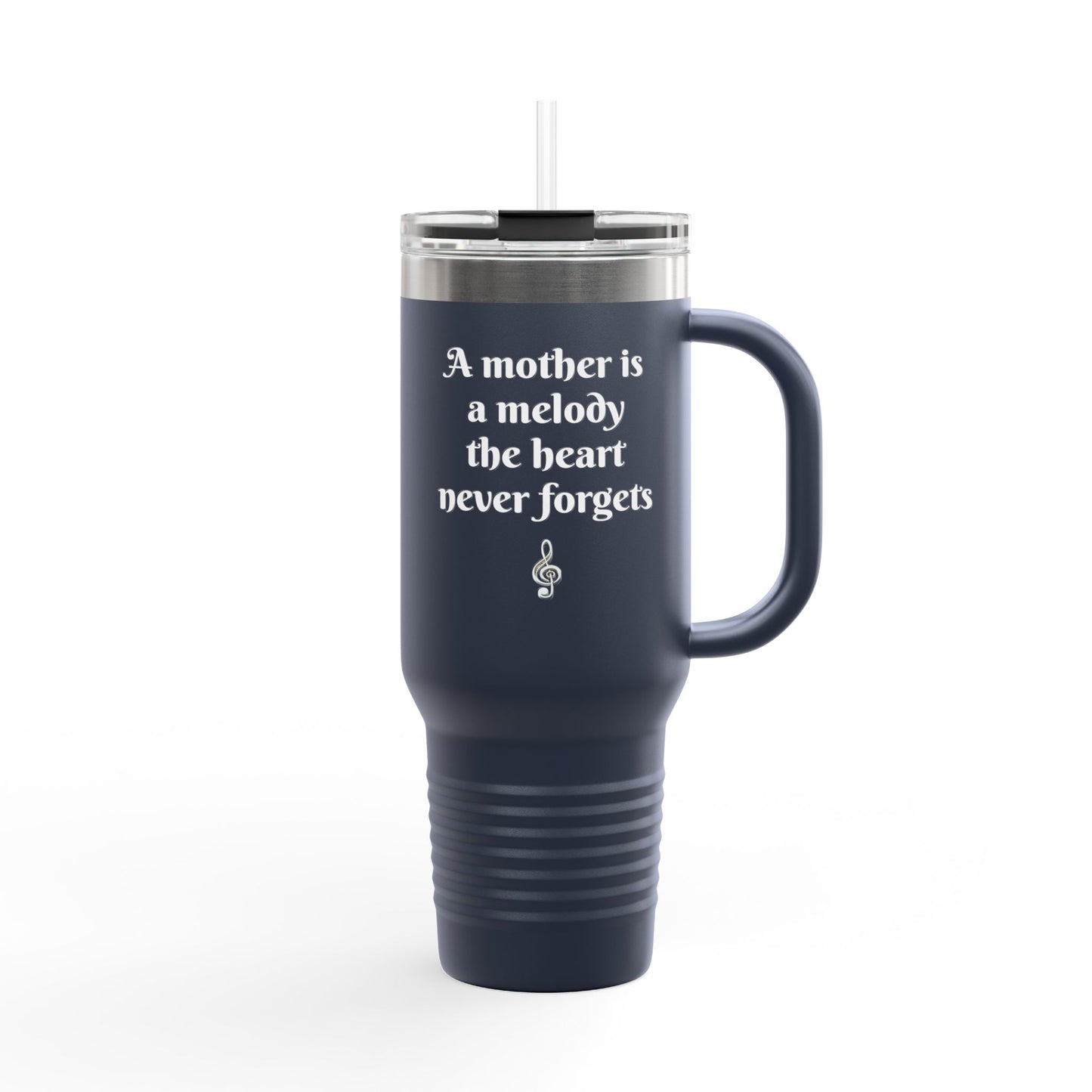 Mother's Day Insulated Travel Mug - Melody of the Heart - 40oz