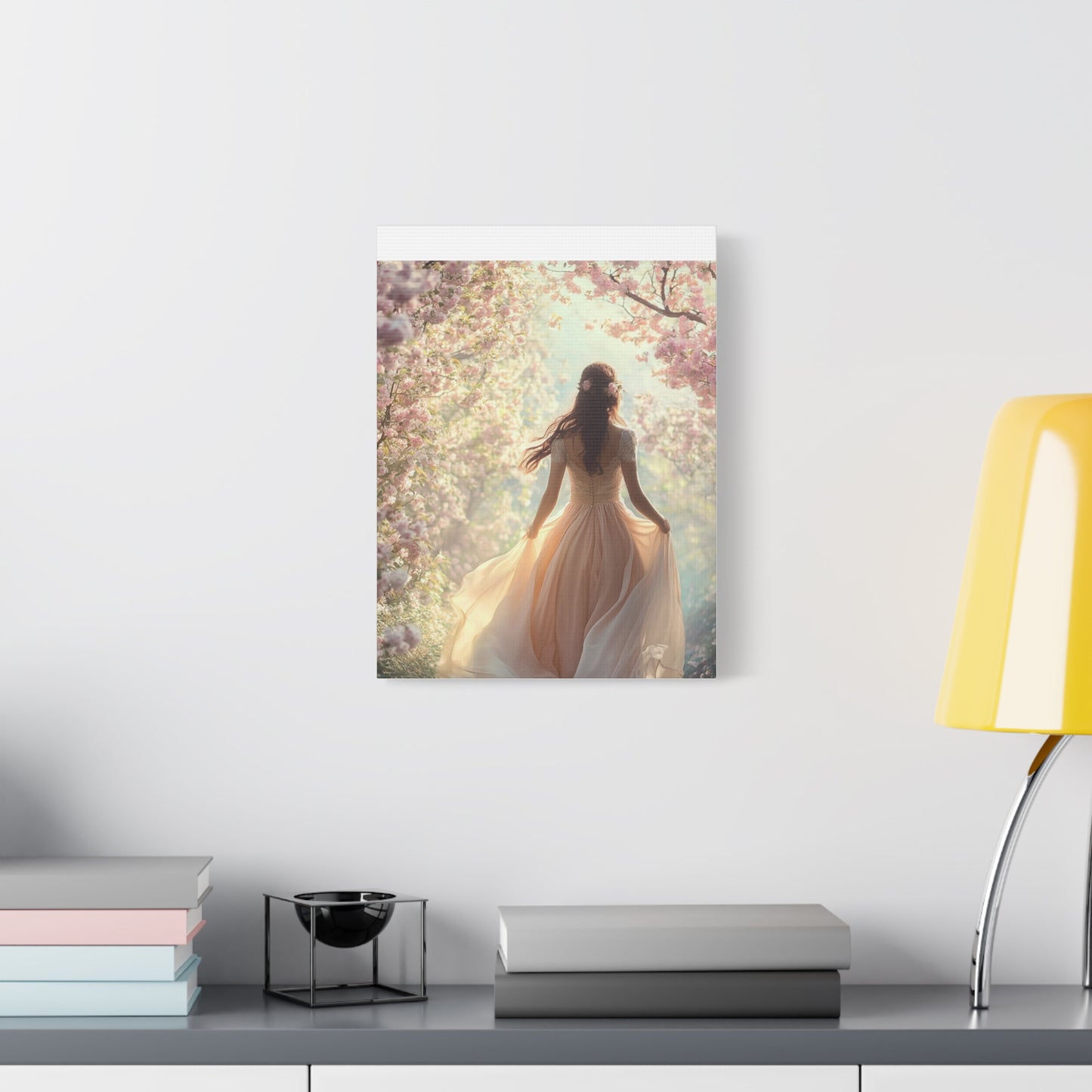 Running through the Woods Canvas Print - Whimsical Art for Home Decor