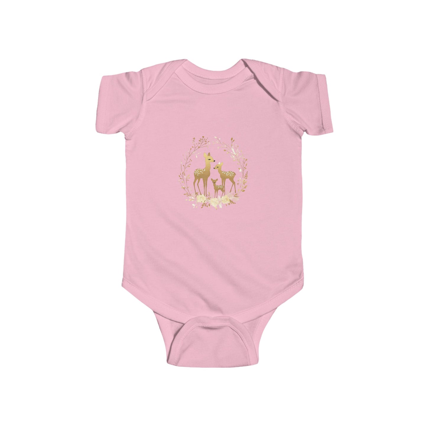 Woodland Animal Baby Bodysuit – Cute Infant Outfit for Nature Lovers