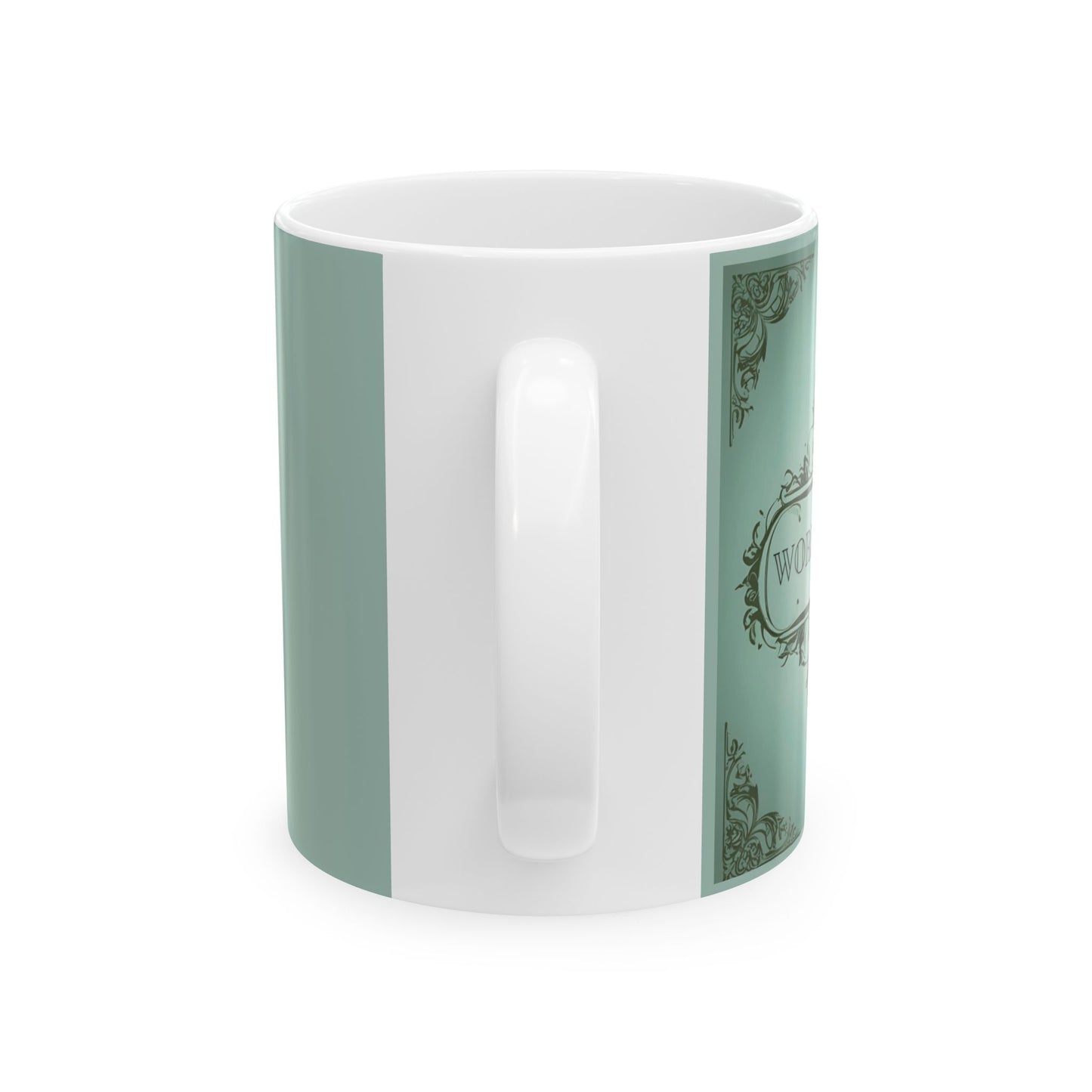 World's Best Dad Ceramic Mug - Perfect Gift for Father's Day, Birthdays, or Special Occasions, Classical Elegance