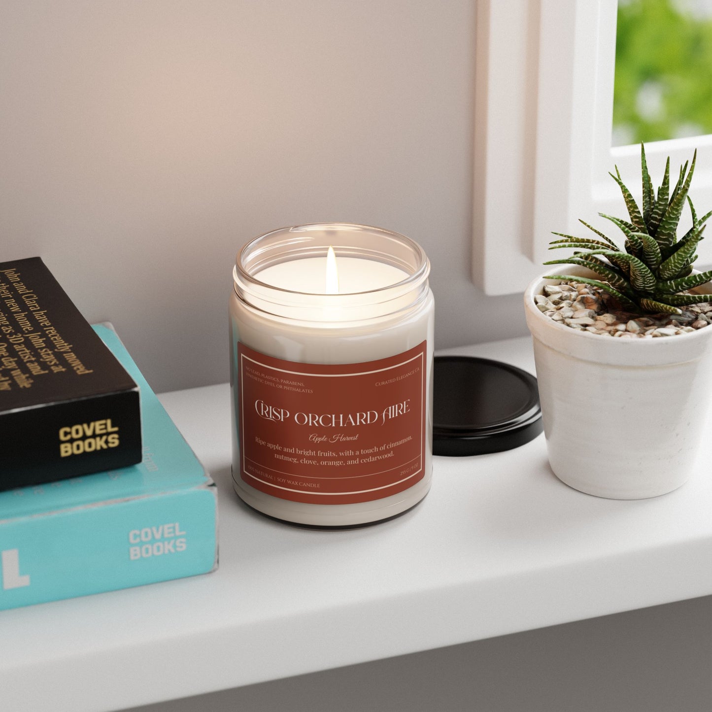 Arcadian Chandlery Scented Soy Candle Collection Cozy Home Decor, Relaxation, Gift for Her, Autumn Retreat, Eco-Friendly Candle