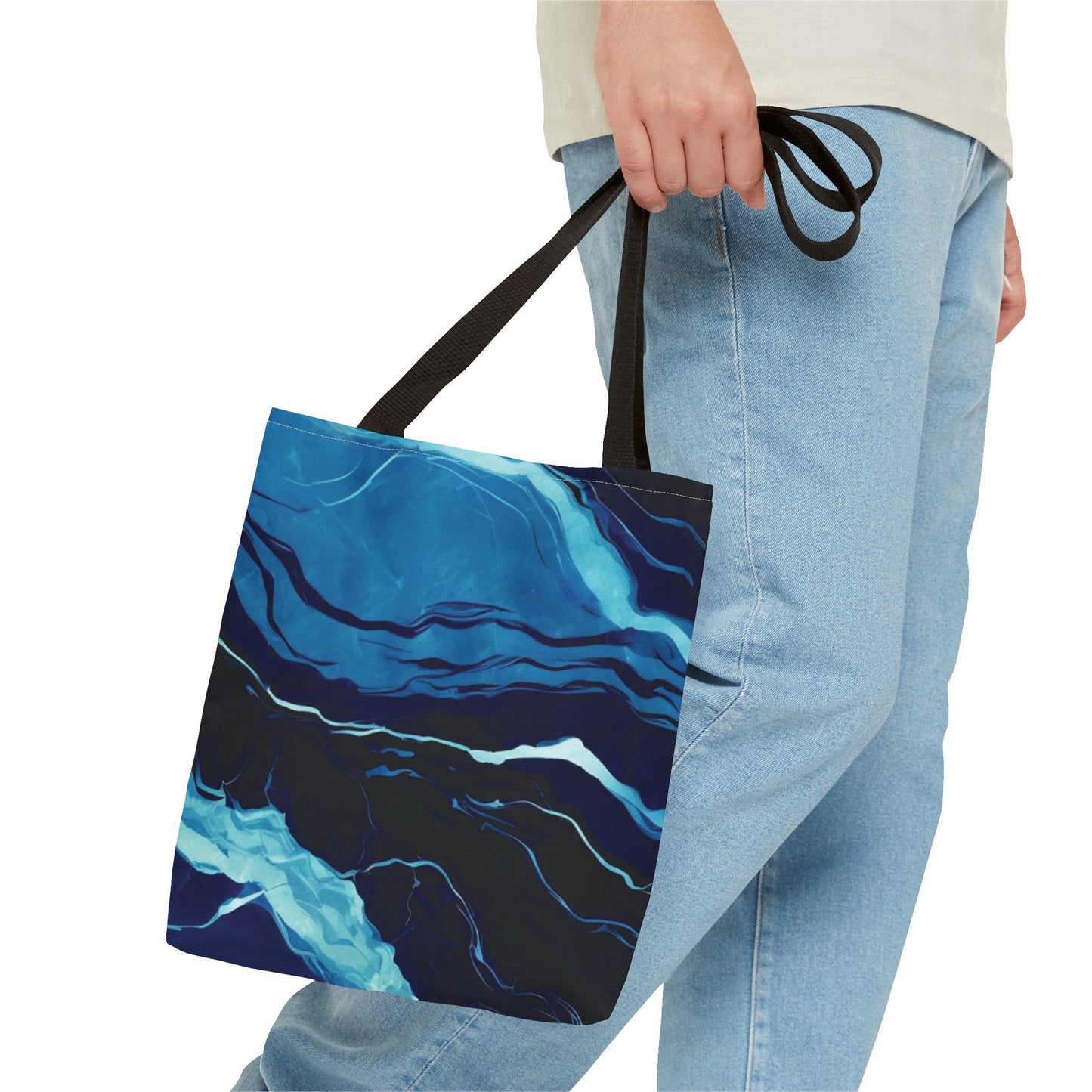 Ocean Wave Tote Bag - Stylish and Versatile for Beach Days and Everyday Use