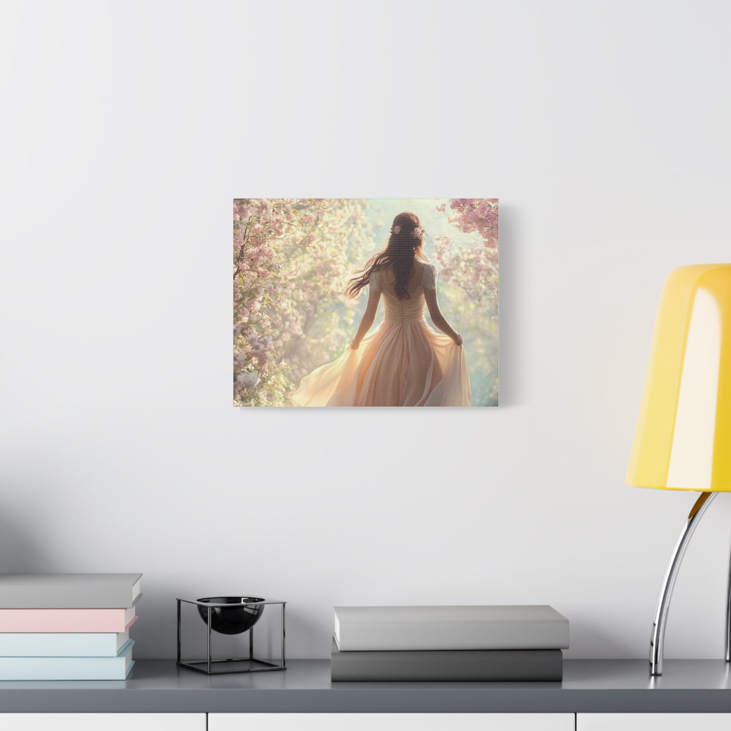 Running through the Woods Canvas Print - Whimsical Art for Home Decor