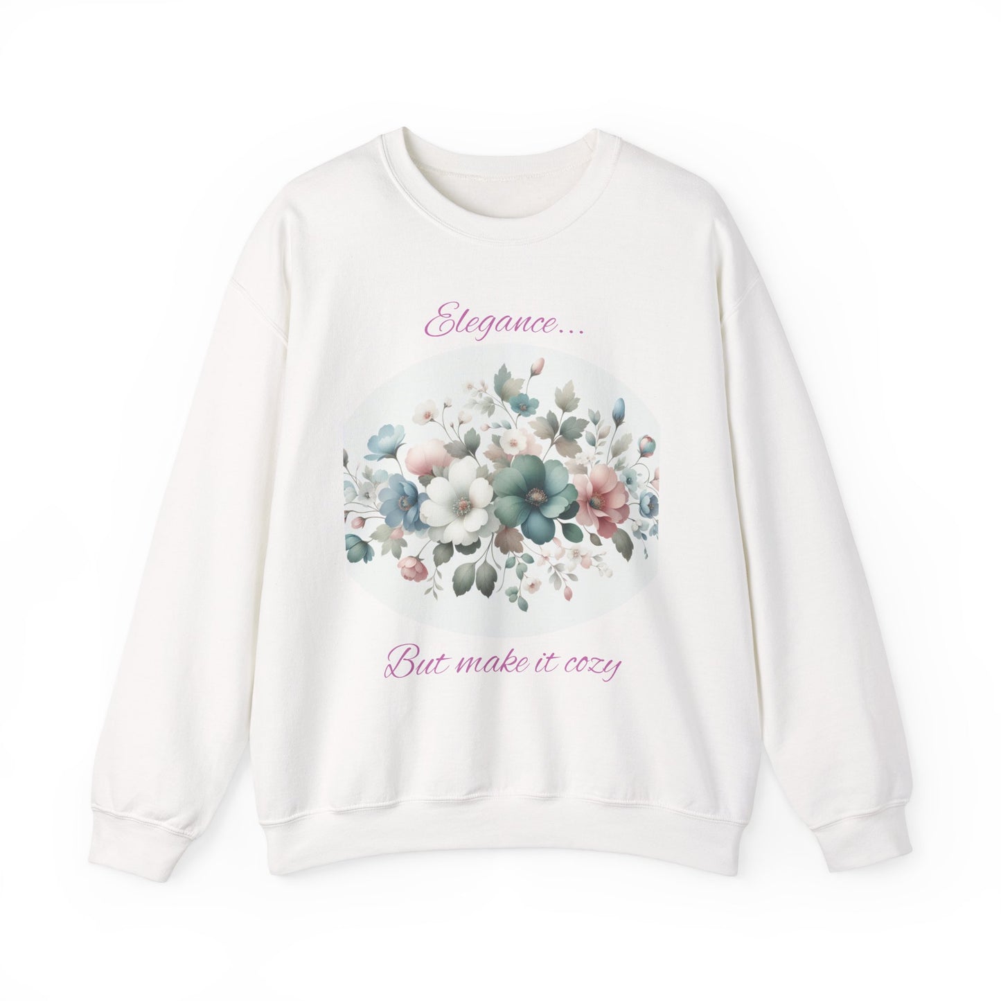Floral Crewneck Sweatshirt for Women