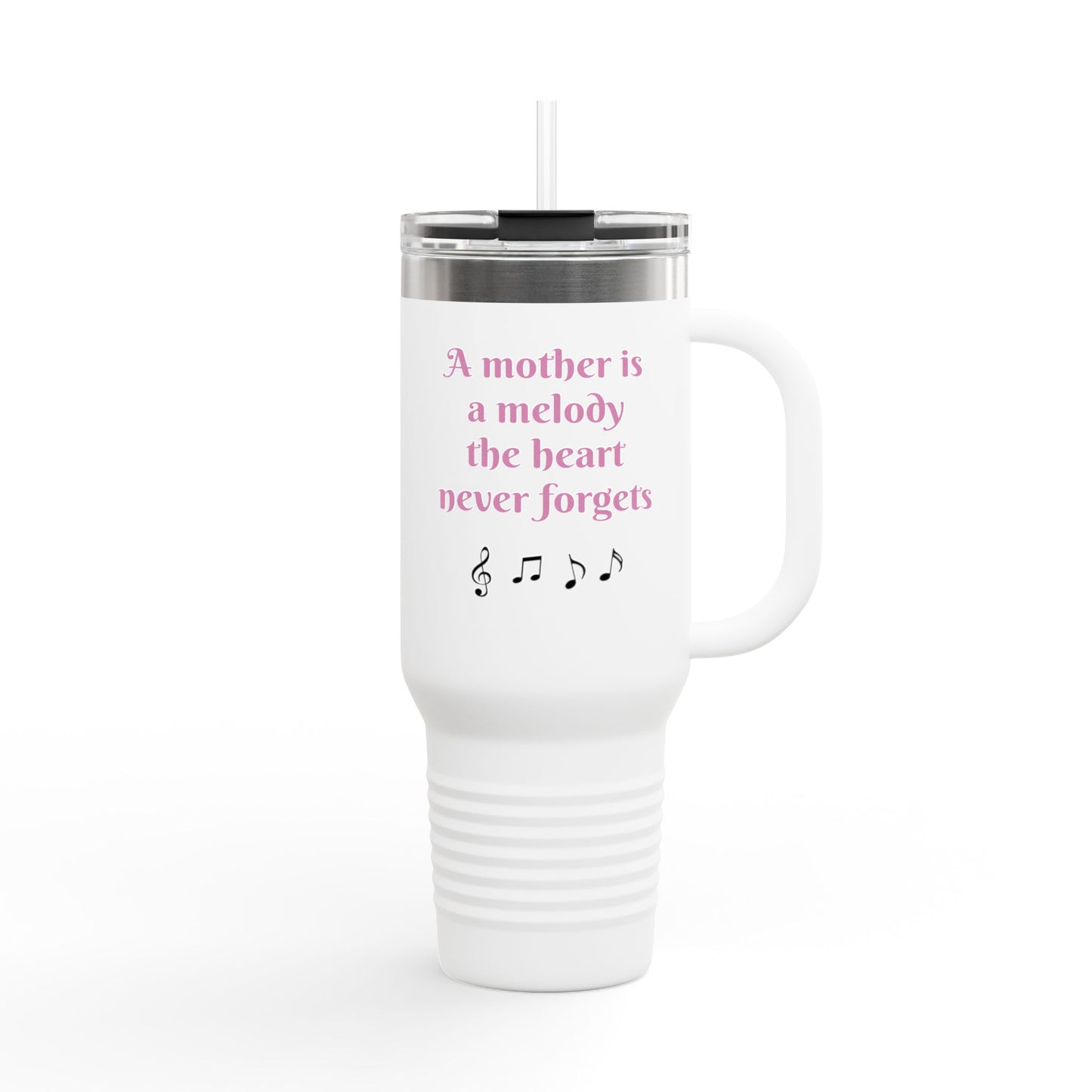 Mother's Day Insulated Travel Mug - Melody of the Heart - 40oz