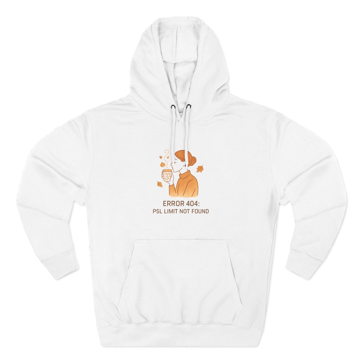 Fall Hoodie Funny Relatable Cozy Fleece Hoodie for Tech Lovers Pumpkin Spice Theme Quirky Sweatshirt Casual Wear Gift Fun Tech Apparel