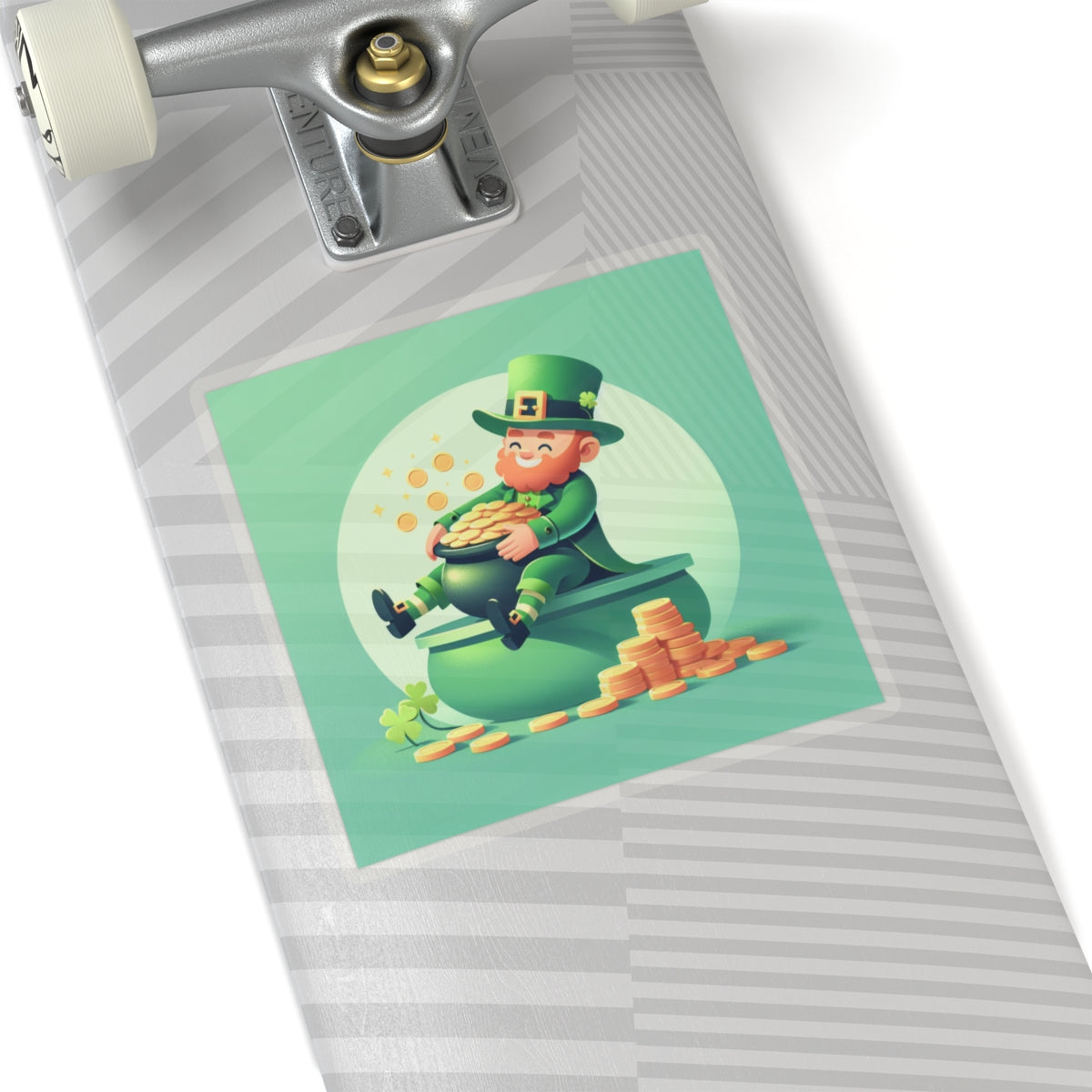 Leprechaun Kiss-Cut Stickers - St. Patrick's Day