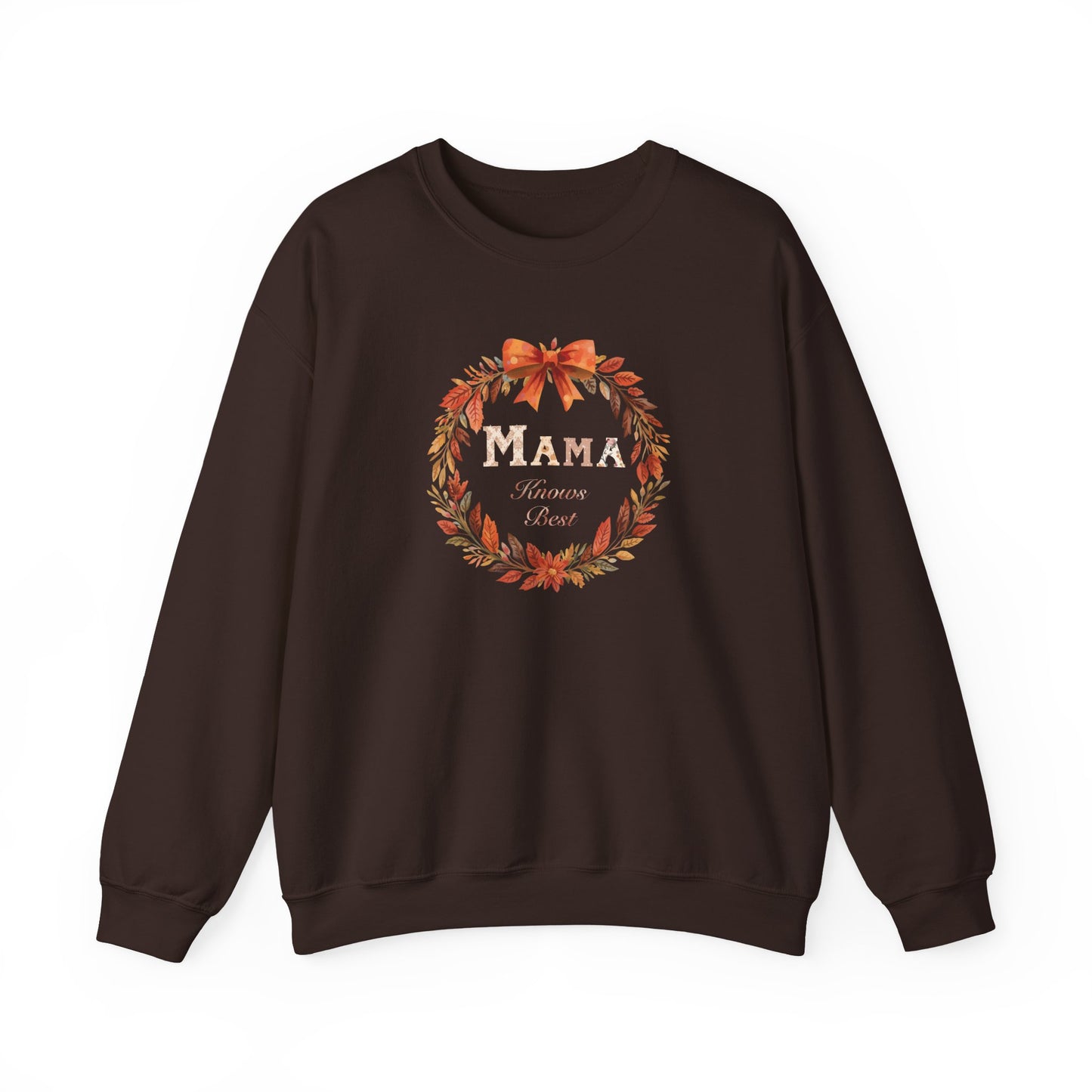 Autumn Mama Crewneck Sweatshirt Fall Vibes Autumn Sweatshirt Gift for Moms Thanksgiving Holiday Apparel Warm Layering Fall Comfort Apparel