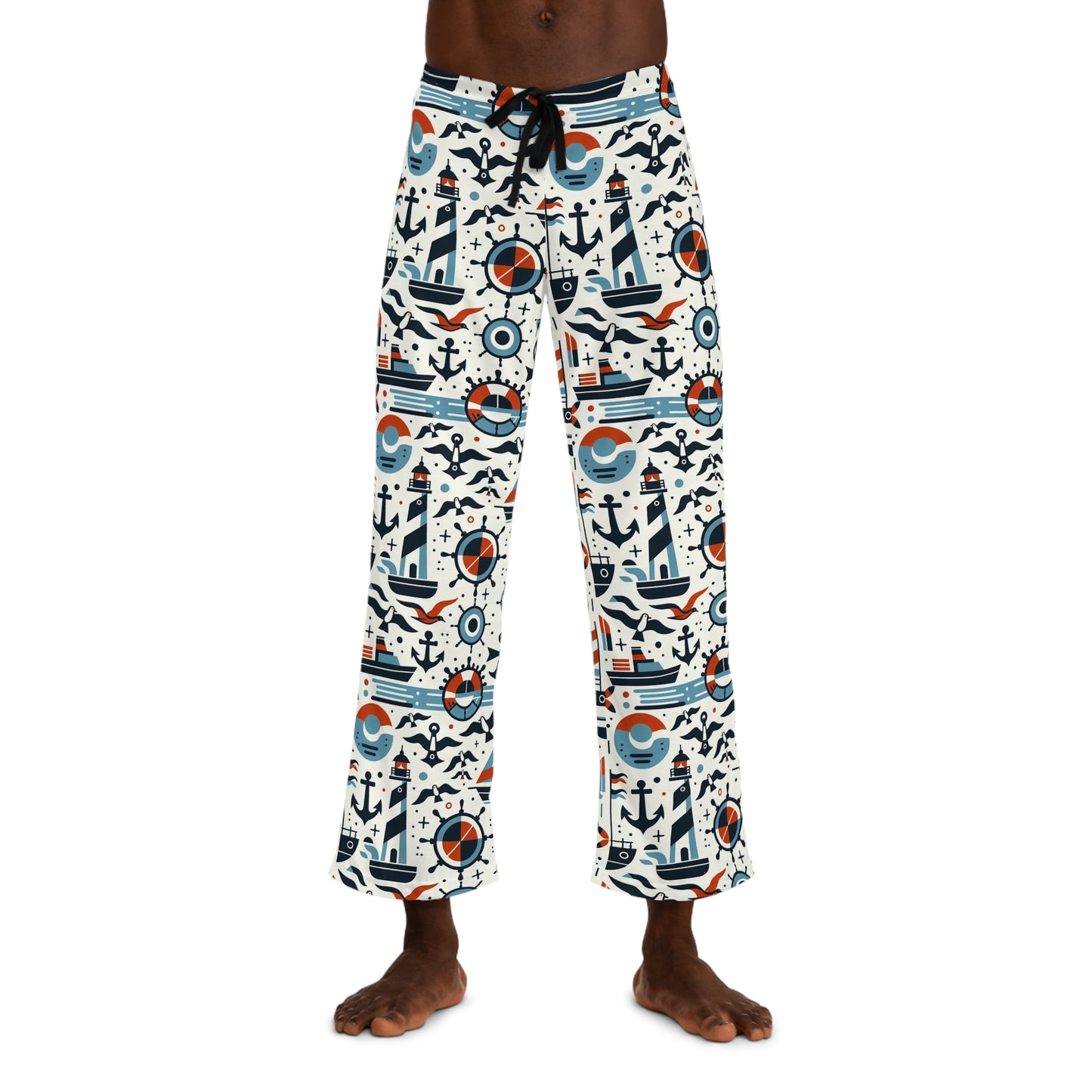 Nautical Pajama Pants for Men