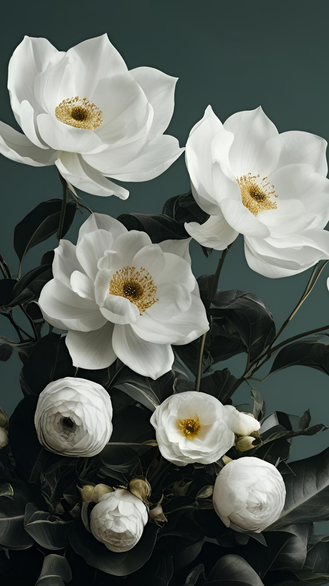 #23 White Floral