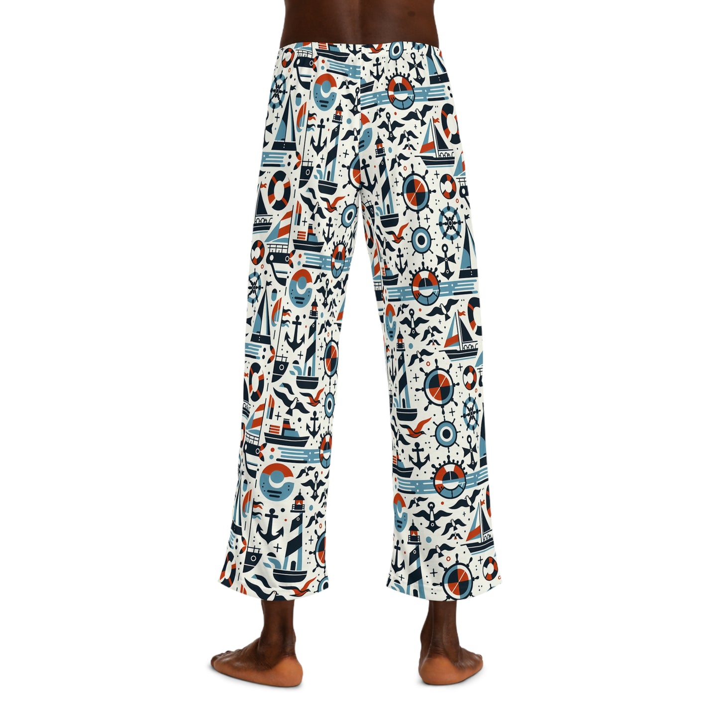 Nautical Pajama Pants for Men