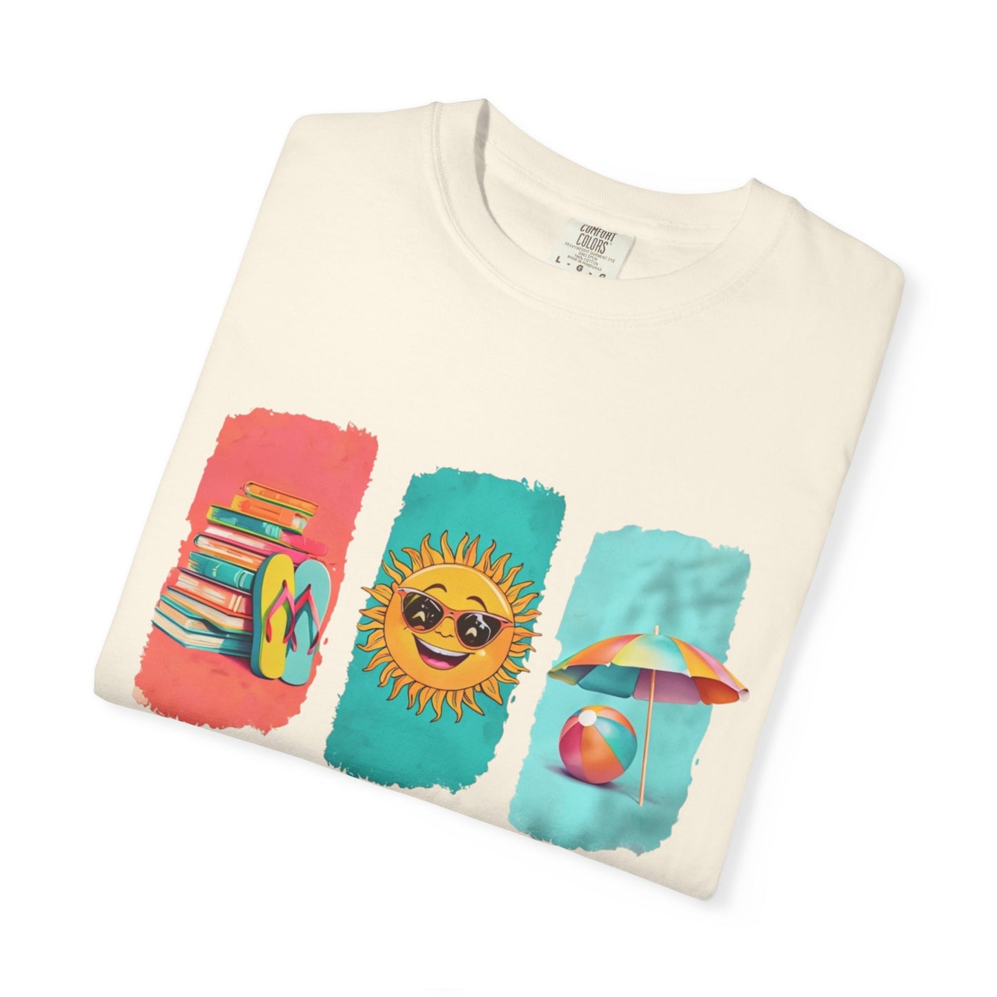 Summer Vibes Unisex T-Shirt, Beach Apparel, Vacation Ready, Casual Wear, Fun Summer Outfit, Gift for Teachers, Relaxed Style