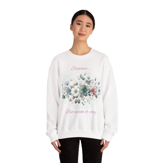 Floral Crewneck Sweatshirt for Women