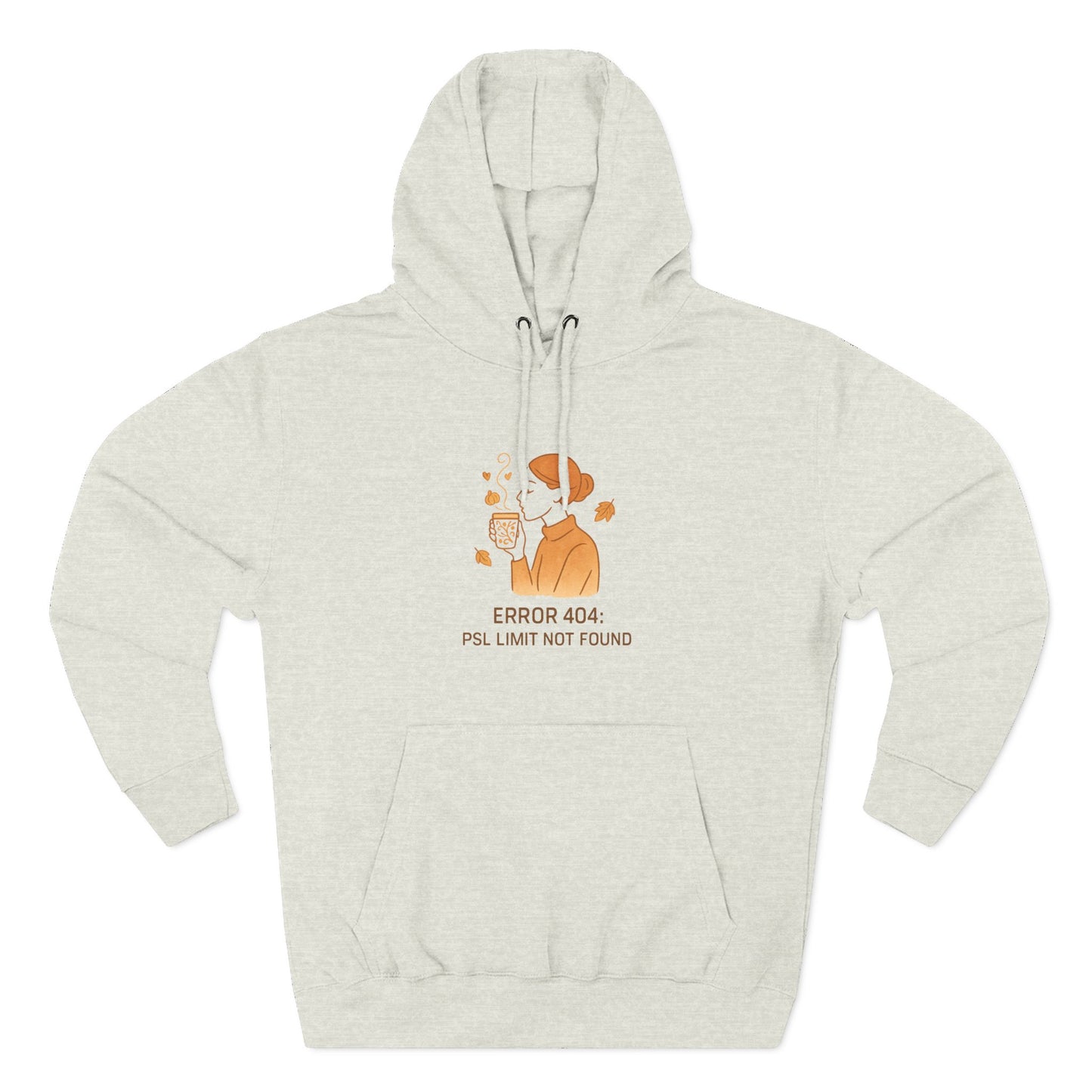 Fall Hoodie Funny Relatable Cozy Fleece Hoodie for Tech Lovers Pumpkin Spice Theme Quirky Sweatshirt Casual Wear Gift Fun Tech Apparel