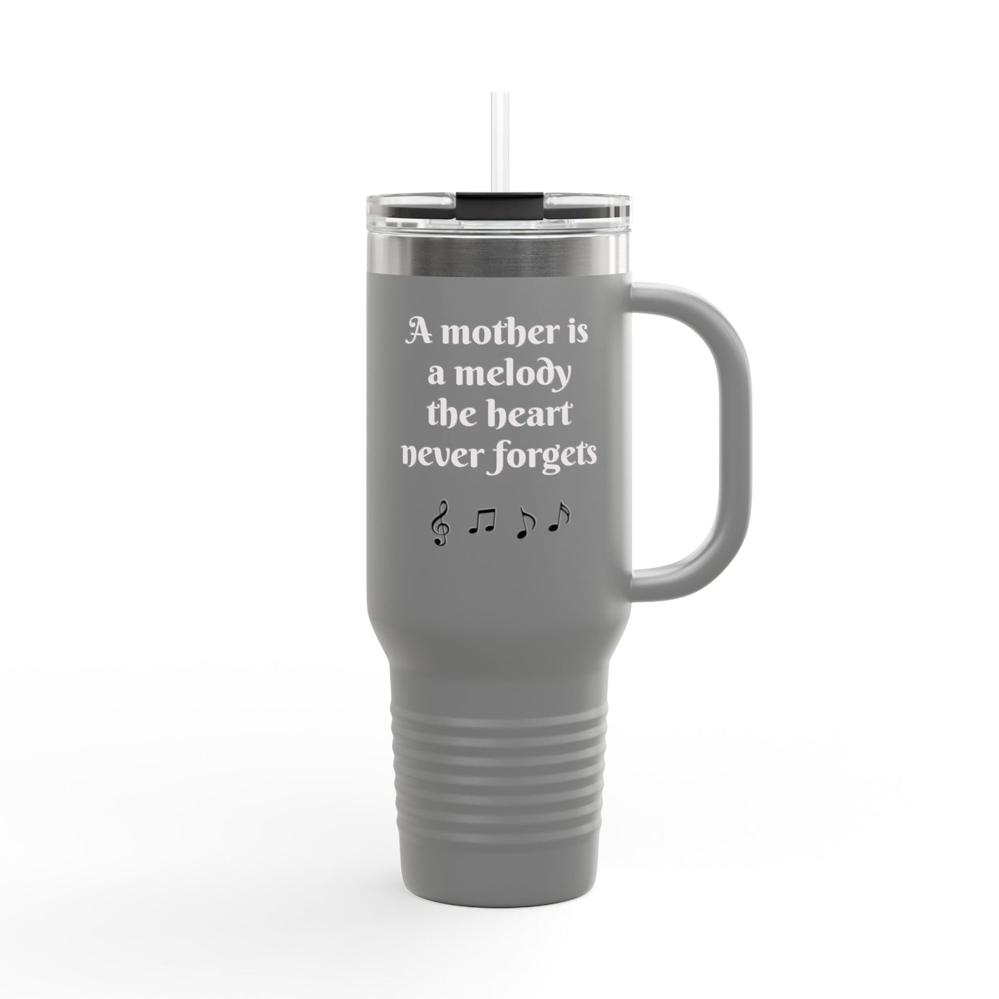 Mother's Day Insulated Travel Mug - Melody of the Heart - 40oz