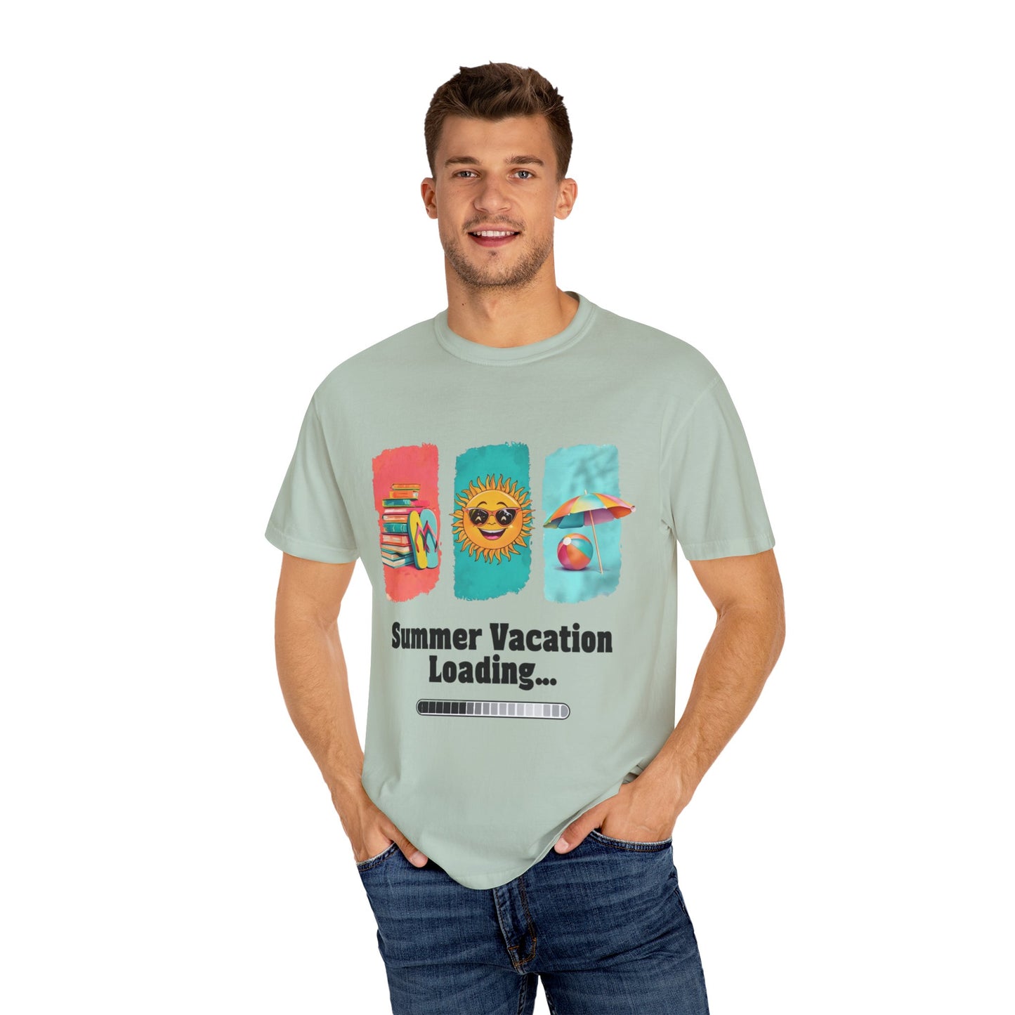 Summer Vibes Unisex T-Shirt, Beach Apparel, Vacation Ready, Casual Wear, Fun Summer Outfit, Gift for Teachers, Relaxed Style