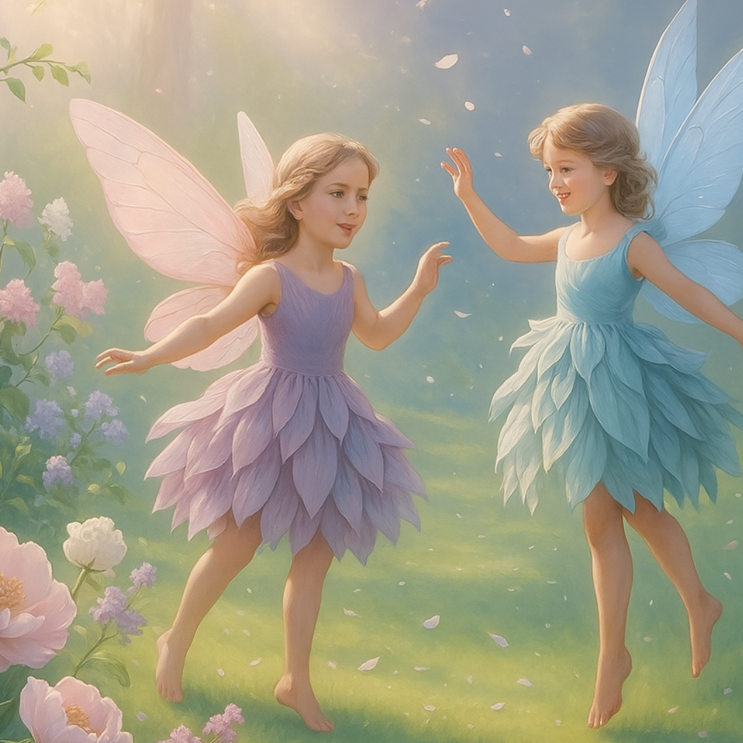 #4 Little Spring Fairies Dancing