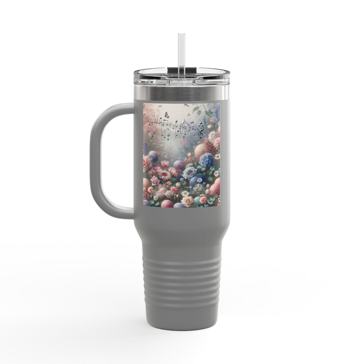 Mother's Day Insulated Travel Mug - Melody of the Heart - 40oz