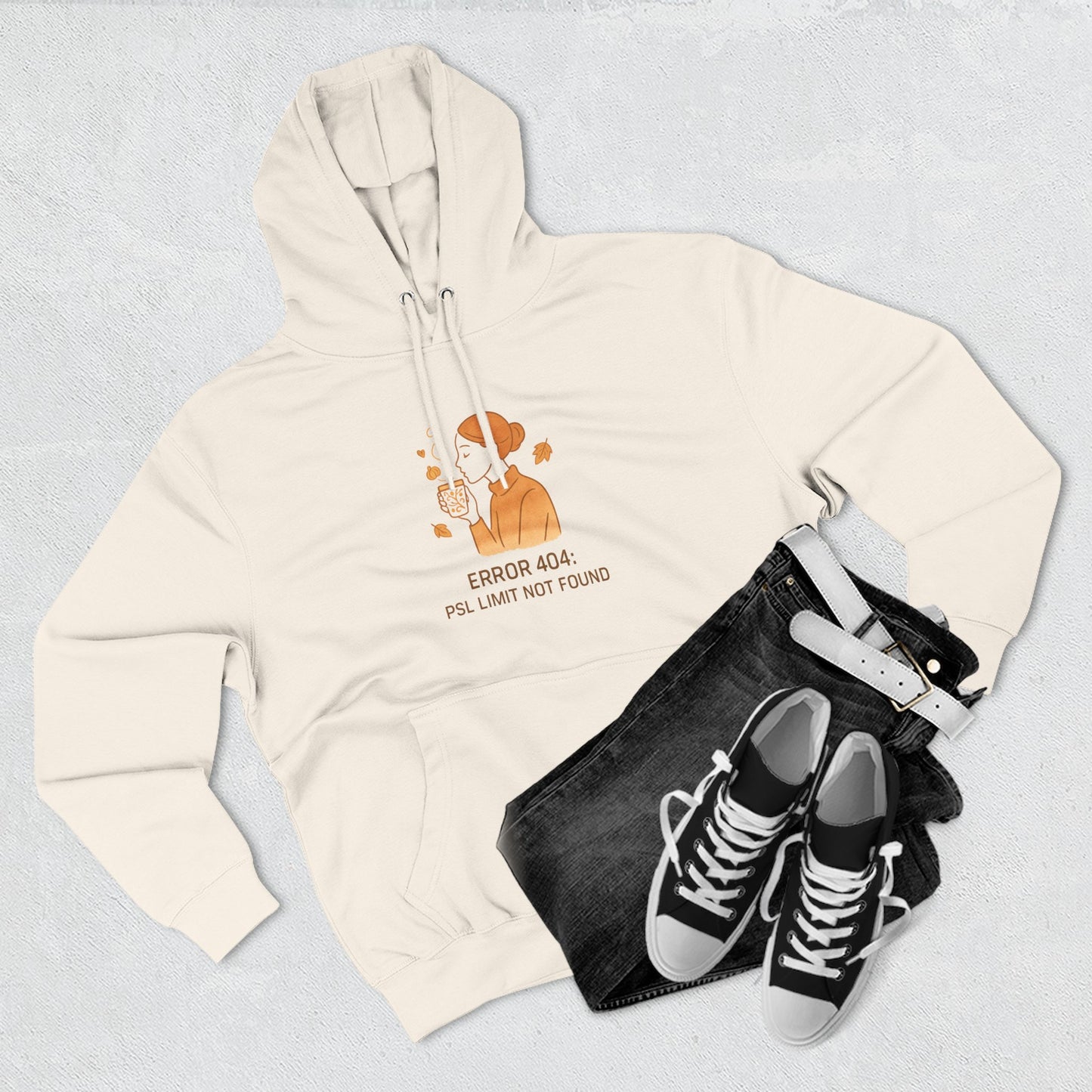 Fall Hoodie Funny Relatable Cozy Fleece Hoodie for Tech Lovers Pumpkin Spice Theme Quirky Sweatshirt Casual Wear Gift Fun Tech Apparel