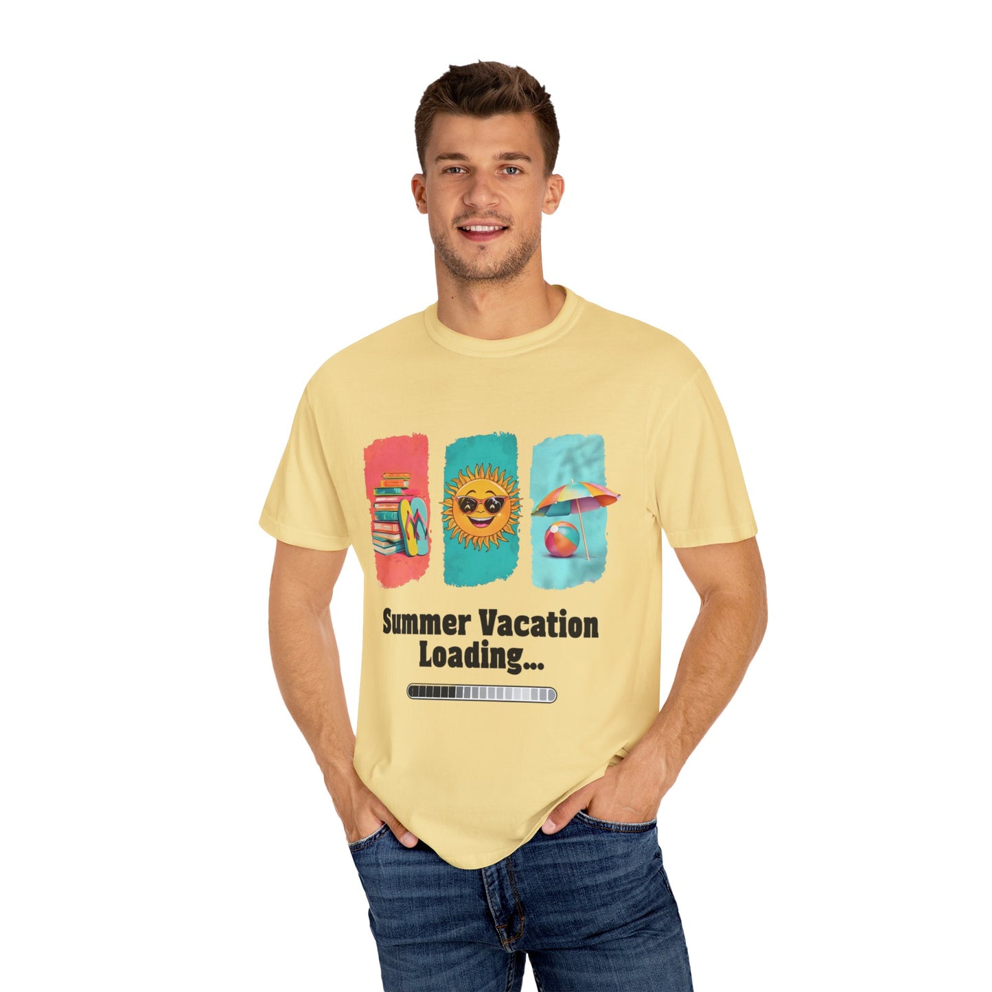 Summer Vibes Unisex T-Shirt, Beach Apparel, Vacation Ready, Casual Wear, Fun Summer Outfit, Gift for Teachers, Relaxed Style