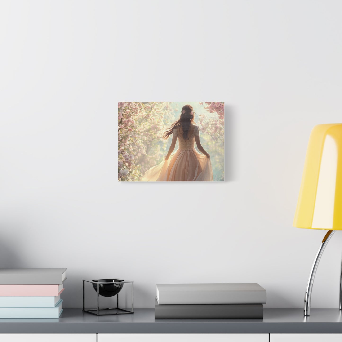 Running through the Woods Canvas Print - Whimsical Art for Home Decor