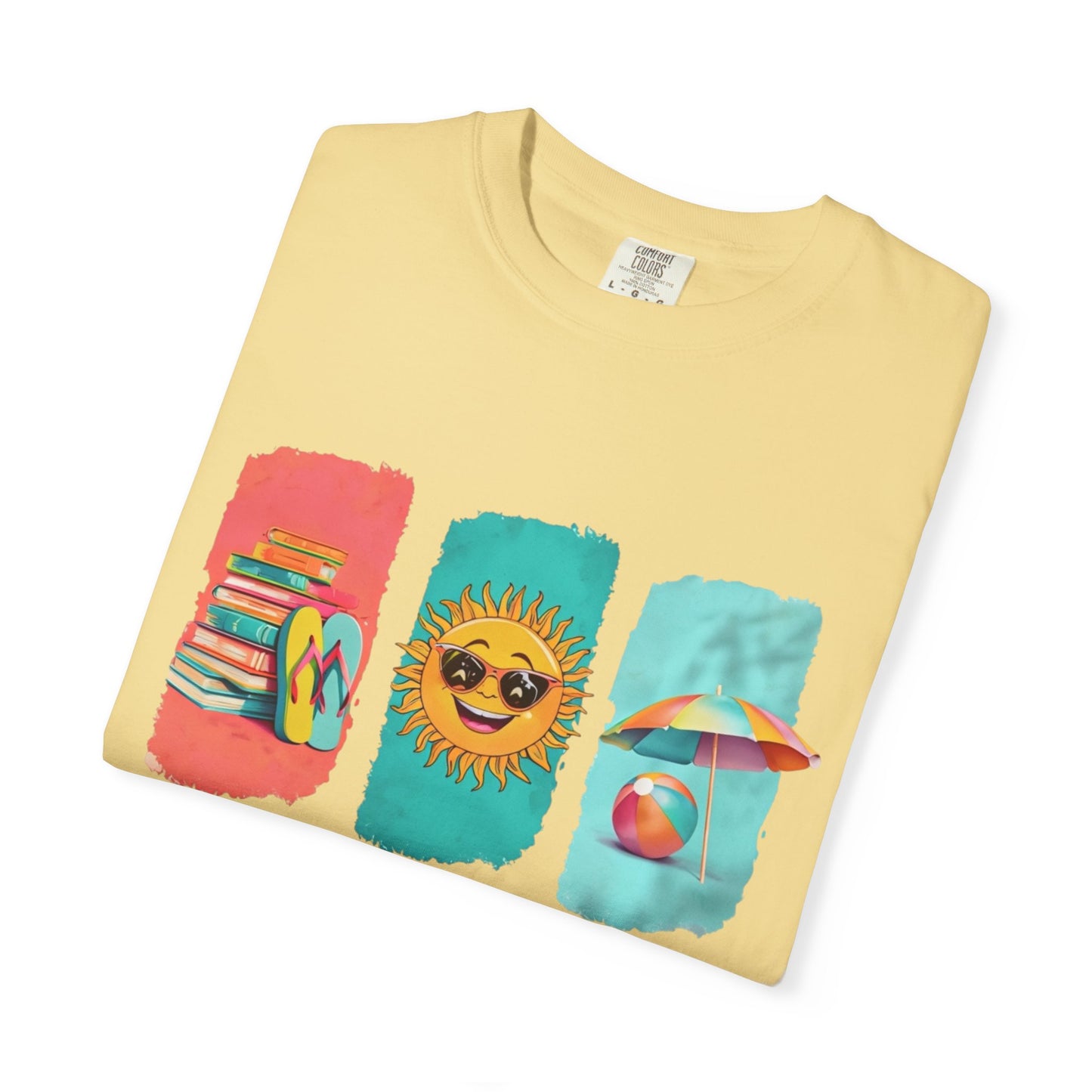 Summer Vibes Unisex T-Shirt, Beach Apparel, Vacation Ready, Casual Wear, Fun Summer Outfit, Gift for Teachers, Relaxed Style