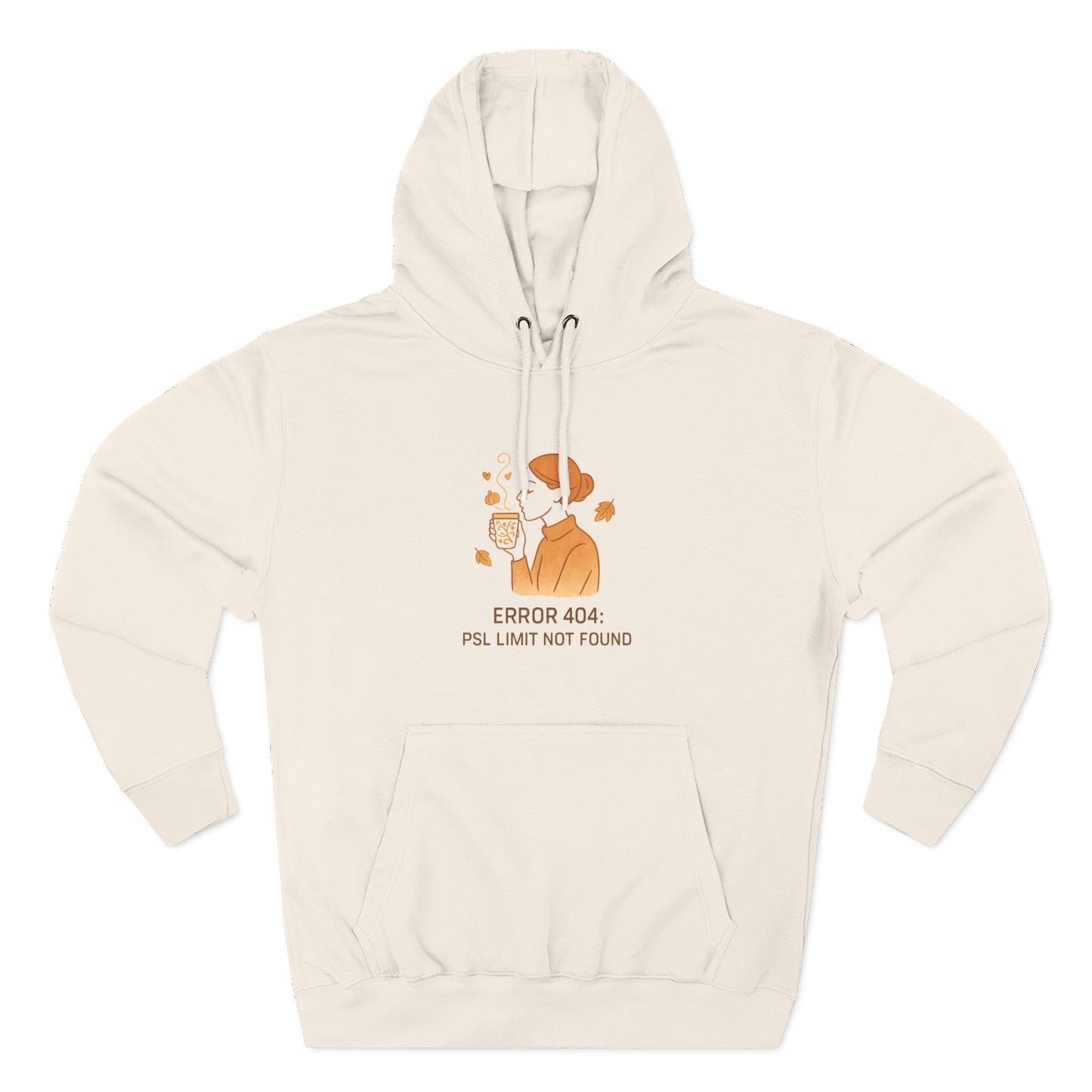 Fall Hoodie Funny Relatable Cozy Fleece Hoodie for Tech Lovers Pumpkin Spice Theme Quirky Sweatshirt Casual Wear Gift Fun Tech Apparel