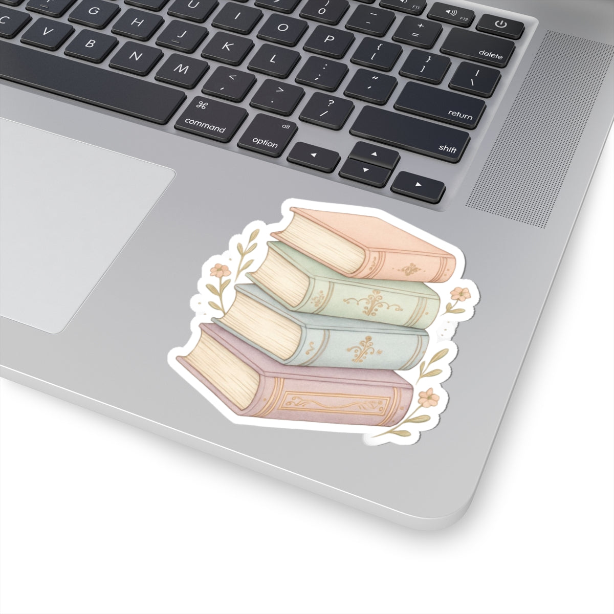 Charming Book Stack Stickers | Literary Decor, Book Lover Gifts, Journal Accents, Teacher Gift, Laptop Stickers, Reading Enthusiast Decor