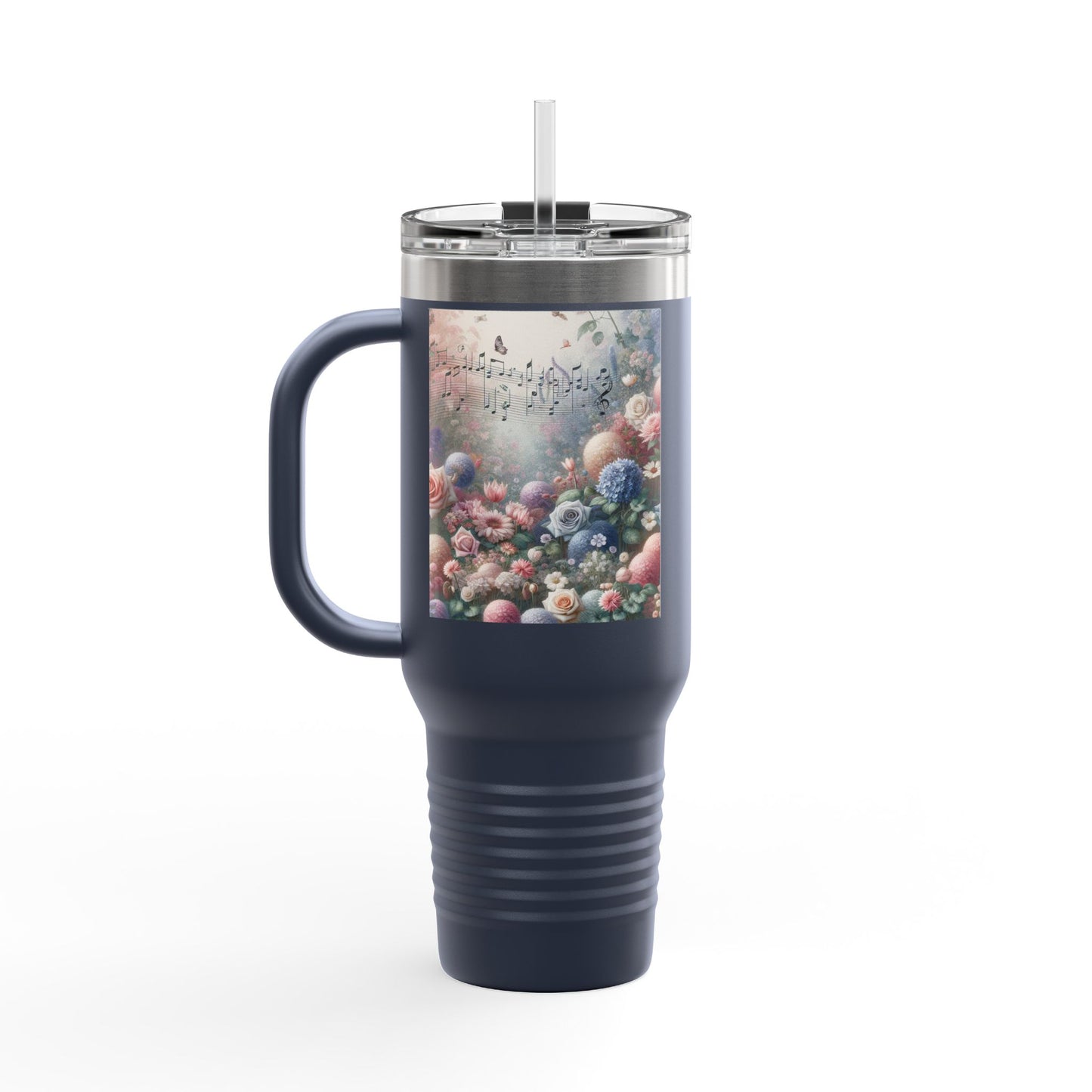 Mother's Day Insulated Travel Mug - Melody of the Heart - 40oz