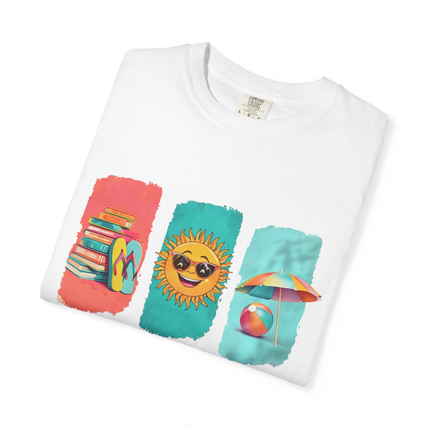 Summer Vibes Unisex T-Shirt, Beach Apparel, Vacation Ready, Casual Wear, Fun Summer Outfit, Gift for Teachers, Relaxed Style