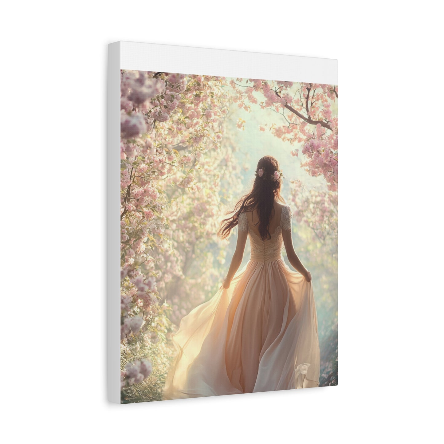 Running through the Woods Canvas Print - Whimsical Art for Home Decor
