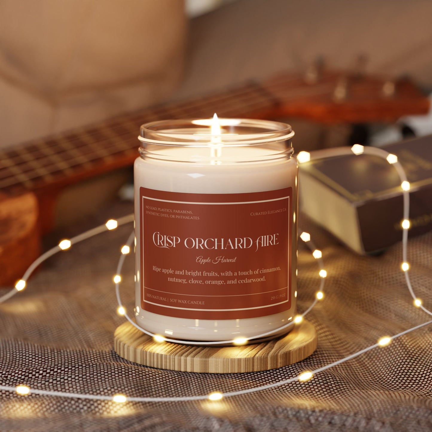 Arcadian Chandlery Scented Soy Candle Collection Cozy Home Decor, Relaxation, Gift for Her, Autumn Retreat, Eco-Friendly Candle
