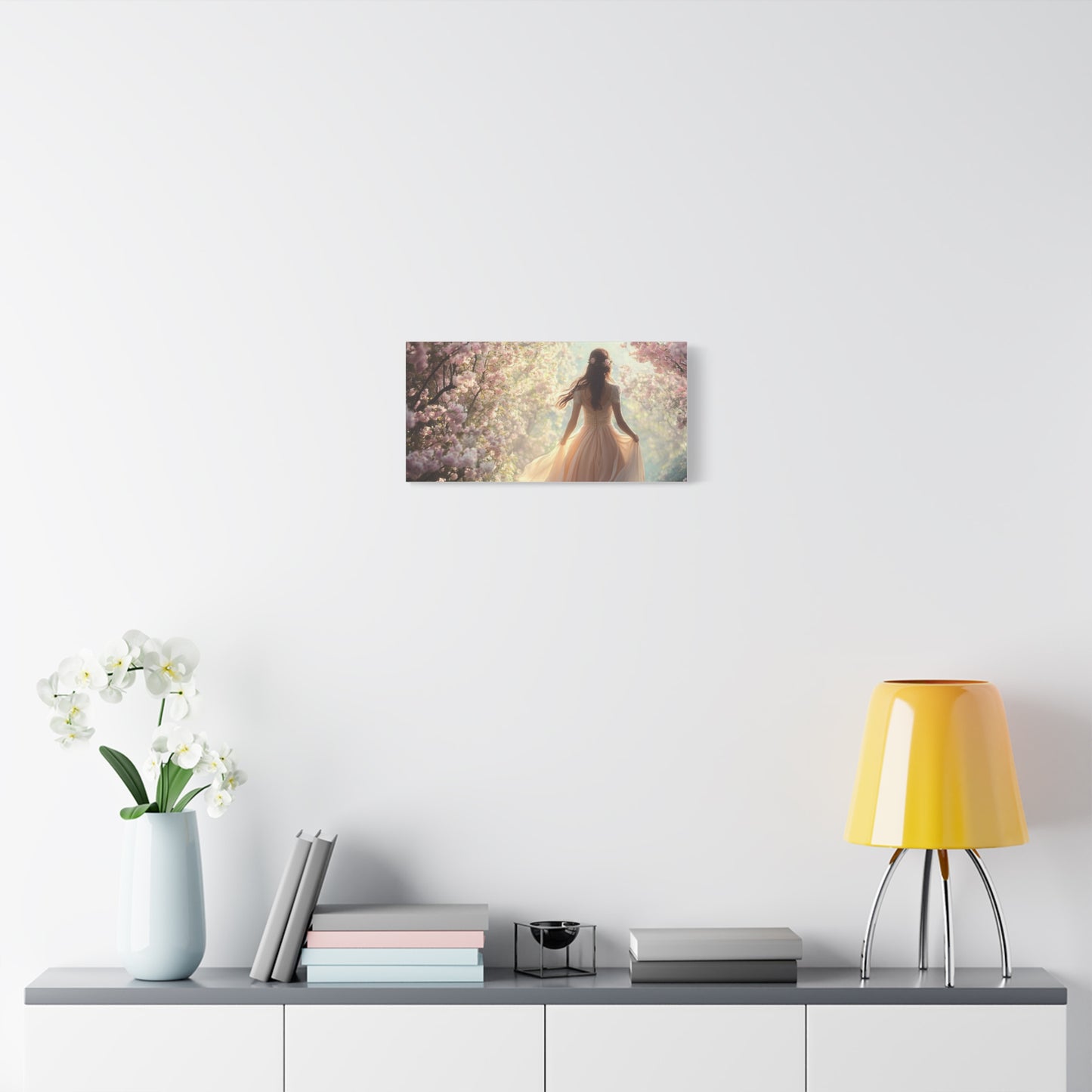 Running through the Woods Canvas Print - Whimsical Art for Home Decor