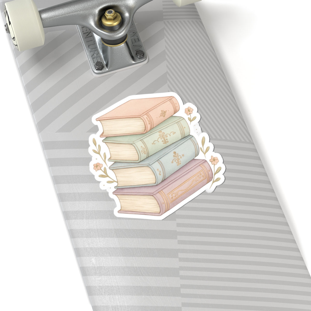 Charming Book Stack Stickers | Literary Decor, Book Lover Gifts, Journal Accents, Teacher Gift, Laptop Stickers, Reading Enthusiast Decor
