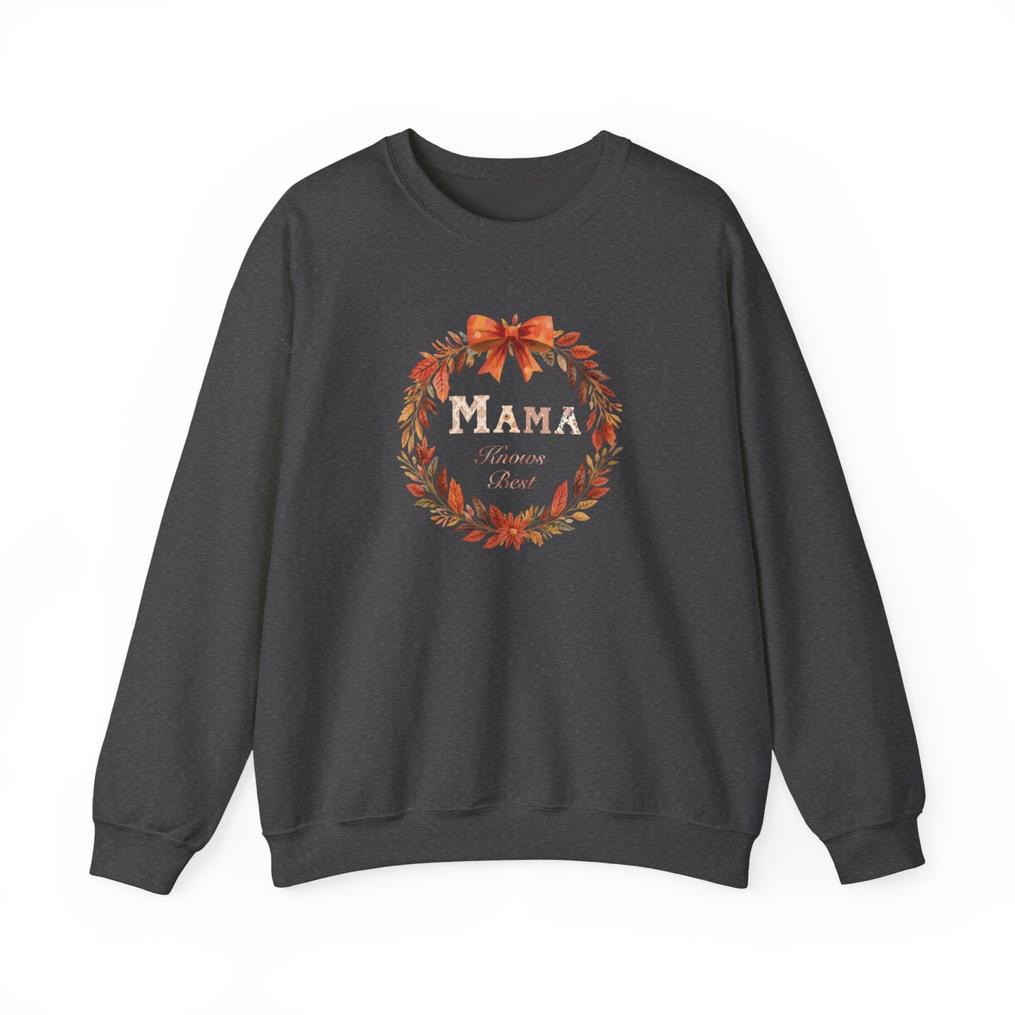 Autumn Mama Crewneck Sweatshirt Fall Vibes Autumn Sweatshirt Gift for Moms Thanksgiving Holiday Apparel Warm Layering Fall Comfort Apparel