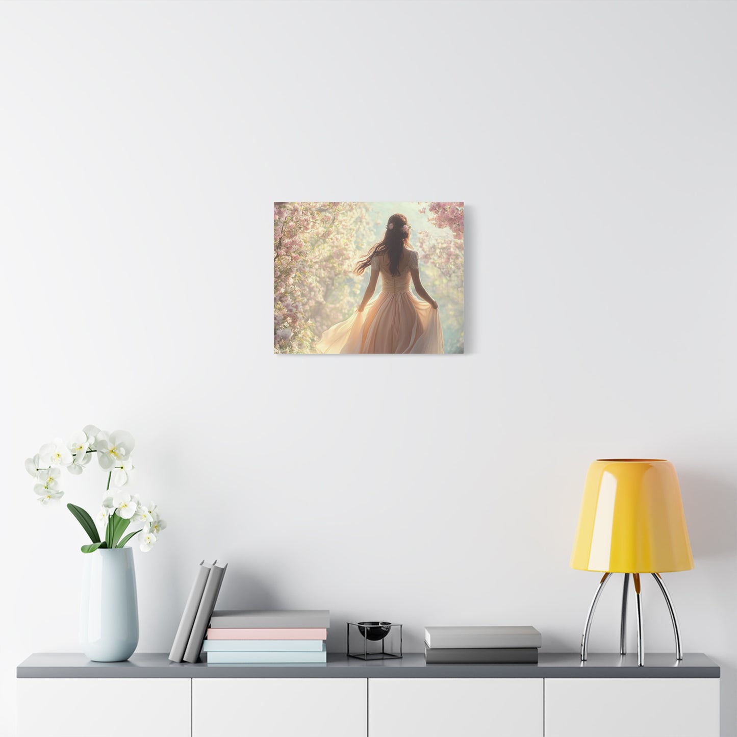 Running through the Woods Canvas Print - Whimsical Art for Home Decor