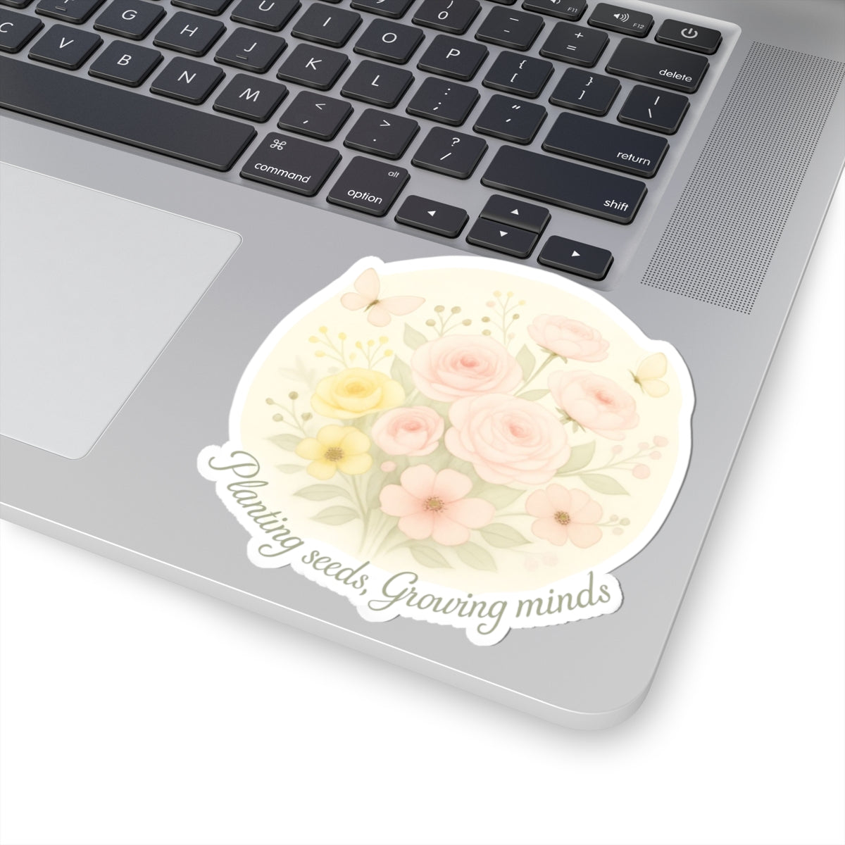 Inspirational Kiss-Cut Stickers | Teachers | Planting seeds growing minds | Motivational Decor for Laptops, Journals, Scrapbooking, DIY