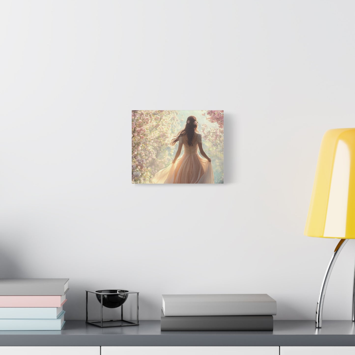 Running through the Woods Canvas Print - Whimsical Art for Home Decor