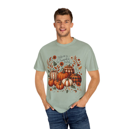 Fall Pumpkin Patch T-Shirt, Autumn Tee, Halloween Shirt, Harvest Fest Top, Thanksgiving Wear, Seasonal Apparel