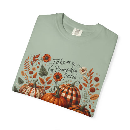 Fall Pumpkin Patch T-Shirt, Autumn Tee, Halloween Shirt, Harvest Fest Top, Thanksgiving Wear, Seasonal Apparel