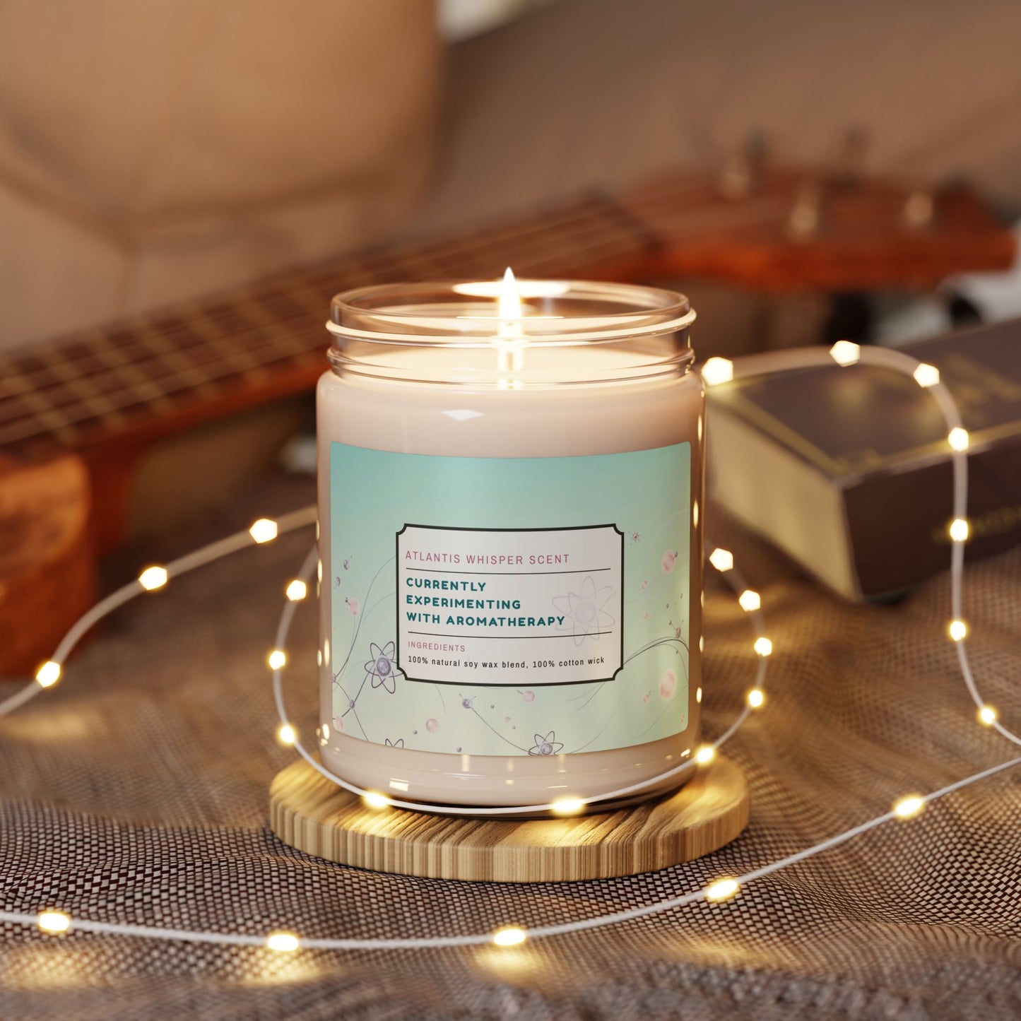 Experimenting with Aromatherapy Natural Candle, Relaxing, Gifts for Him or Her, Home Decor, Self-Care Essentials, Science Teacher Gift
