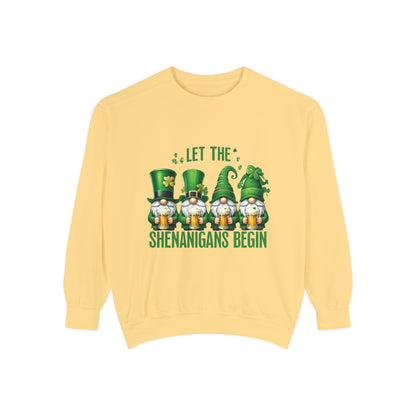 St. Patrick's Day Shenanigans Unisex Sweatshirt - Celebrate in Style!