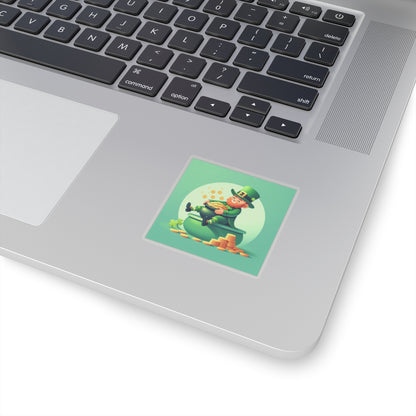 Leprechaun Kiss-Cut Stickers - St. Patrick's Day
