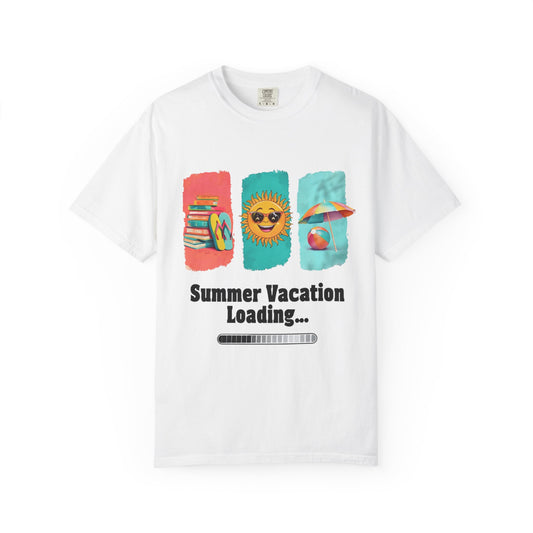 Summer Vibes Unisex T-Shirt, Beach Apparel, Vacation Ready, Casual Wear, Fun Summer Outfit, Gift for Teachers, Relaxed Style