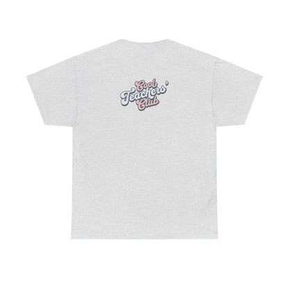 Greetings Fellow Students Unisex Heavy Cotton Tee, Back to School Shirt, Teacher Appreciation Gift, Class Spirit Wear, Fun Classroom Apparel
