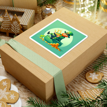 Leprechaun Kiss-Cut Stickers - St. Patrick's Day